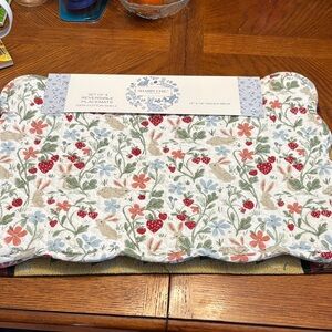 NWT Set of 4 reversible placemats